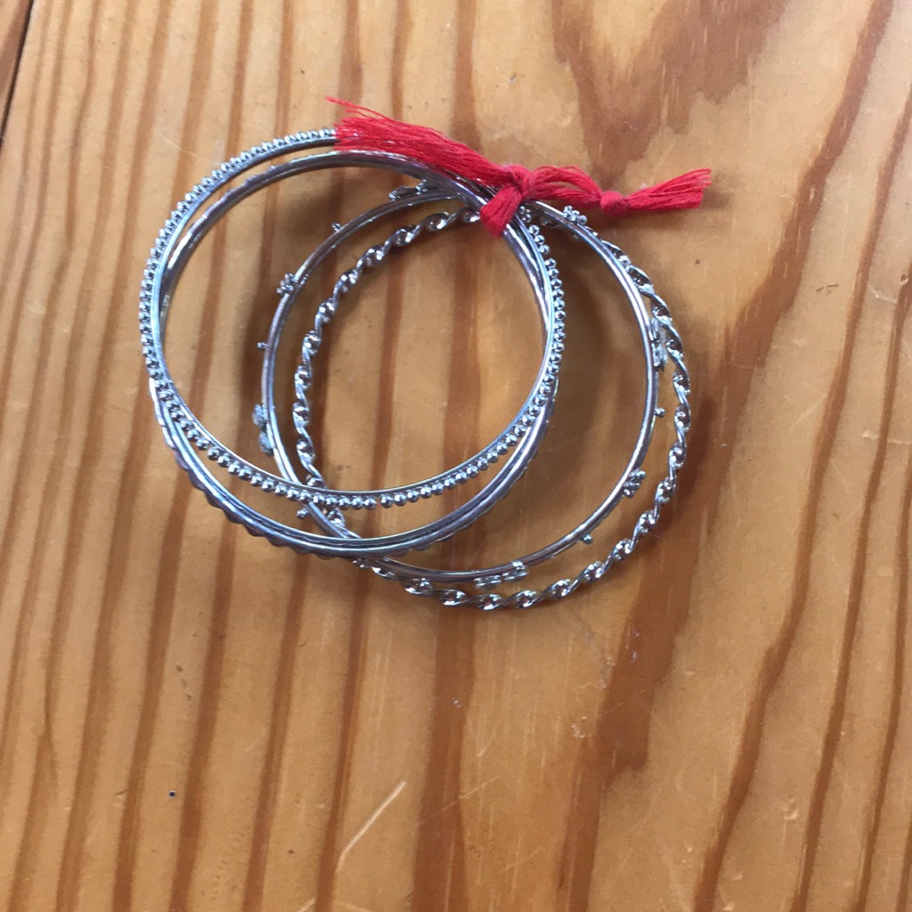 Silver Bangle Bracelets